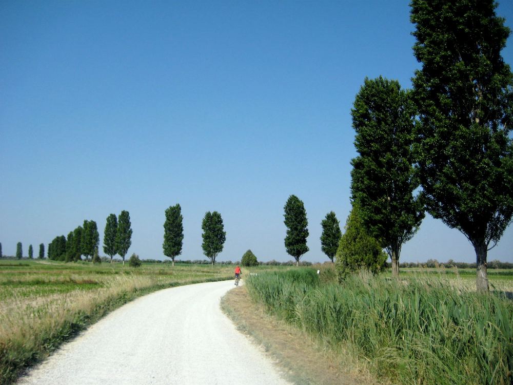 Fahrt in die Lagune von Venedig